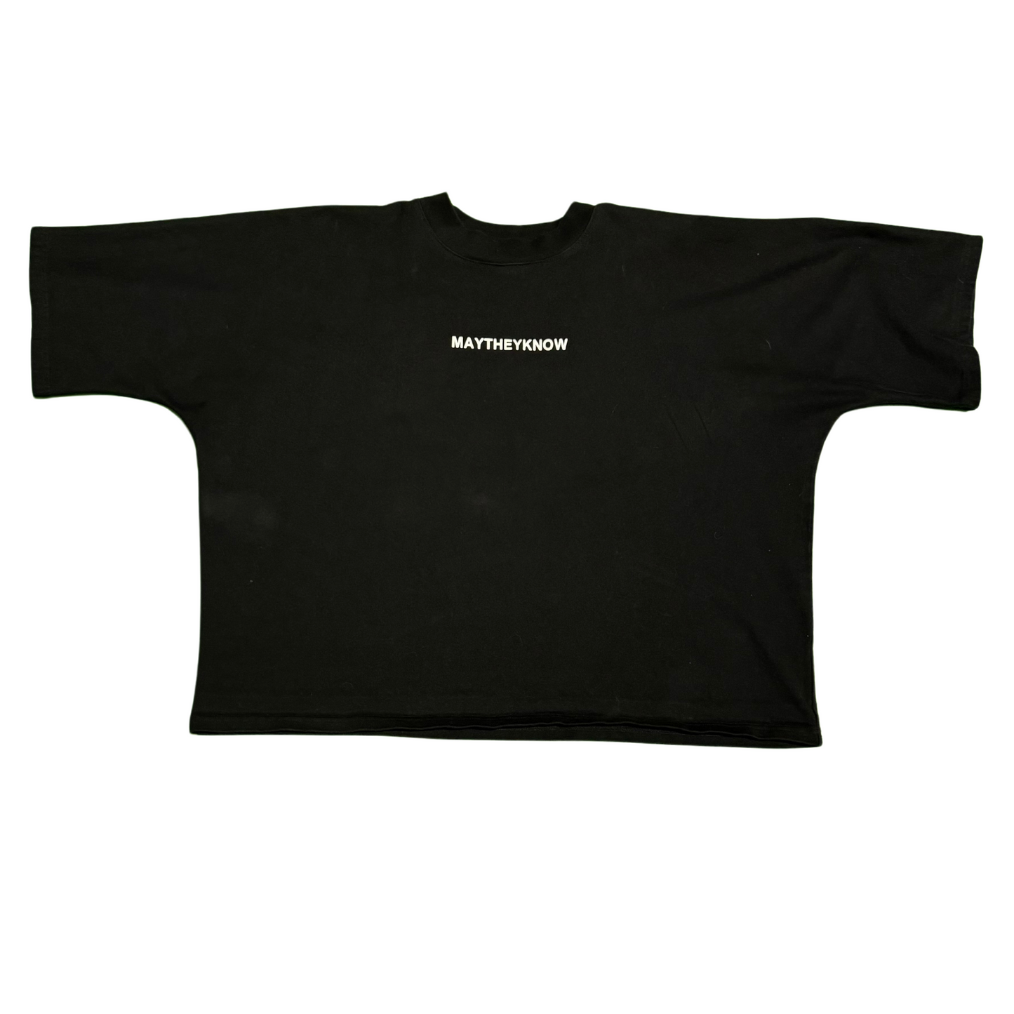 MAYTHEYKNOW T-SHIRT IN BLACK